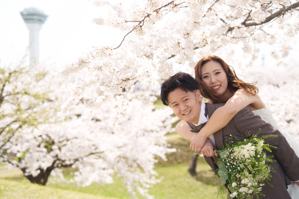 撮影レポート：函館　五稜郭公園桜フォトウエディング